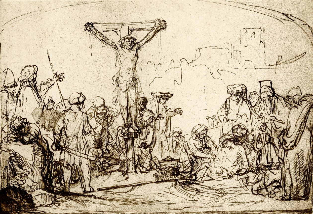 Crucificação de Rembrandt van Rijn