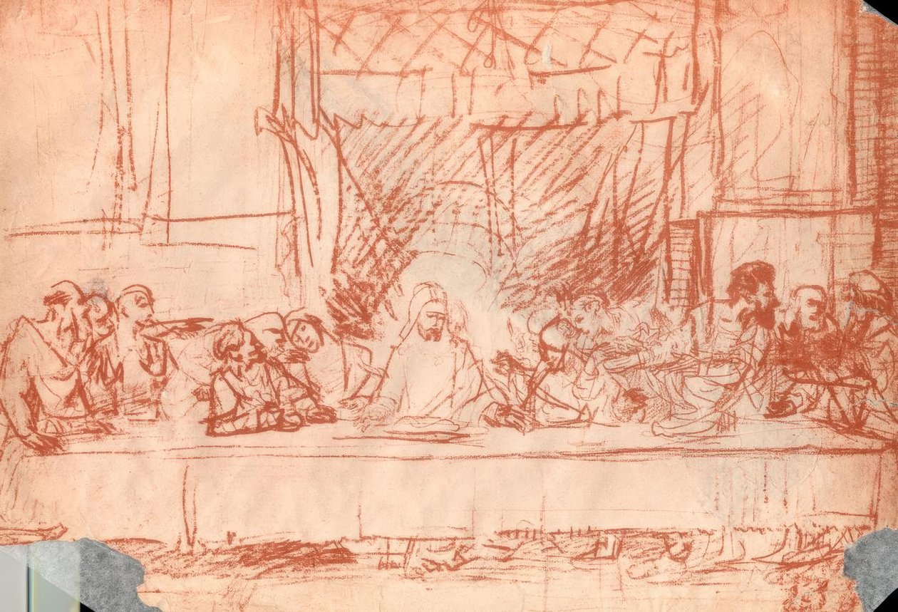 A Ceia do Senhor de Rembrandt van Rijn