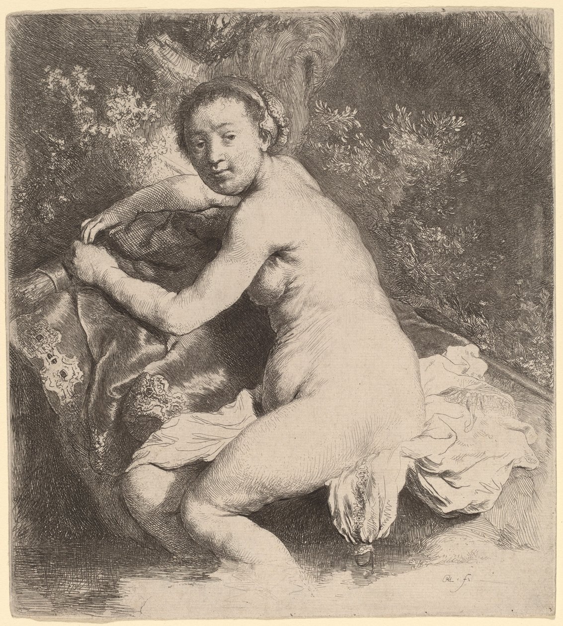 Diana no banho de Rembrandt van Rijn