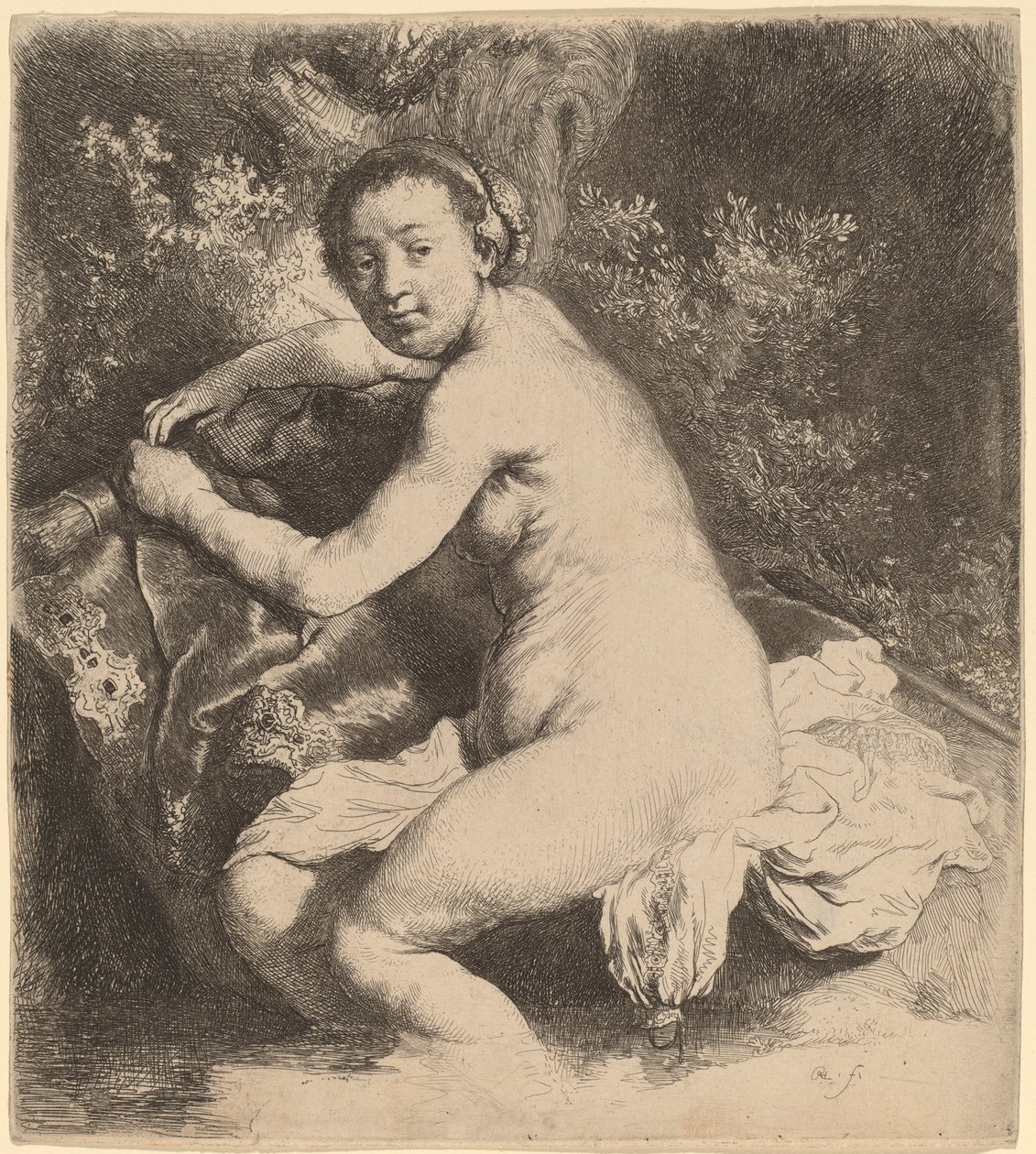 Diana no banho de Rembrandt van Rijn