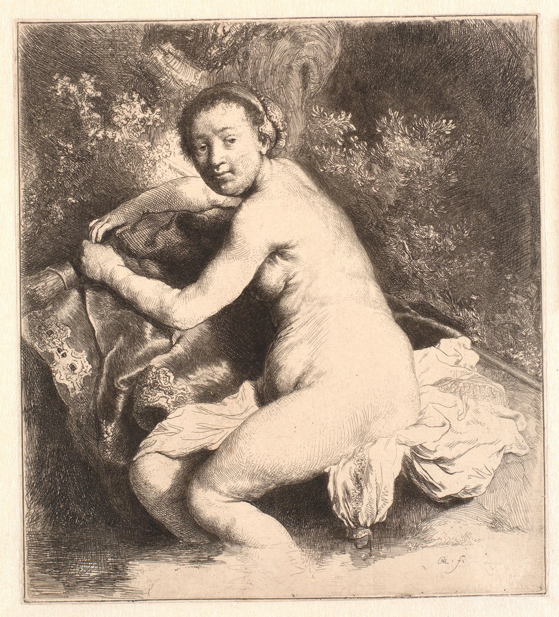 Diana no banho de Rembrandt van Rijn