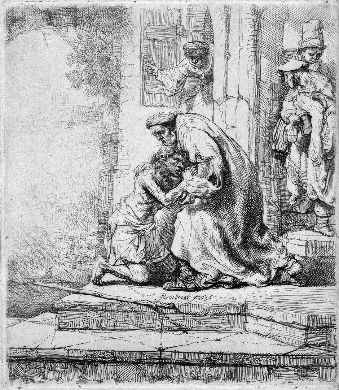 O retorno do filho perdido de Rembrandt van Rijn