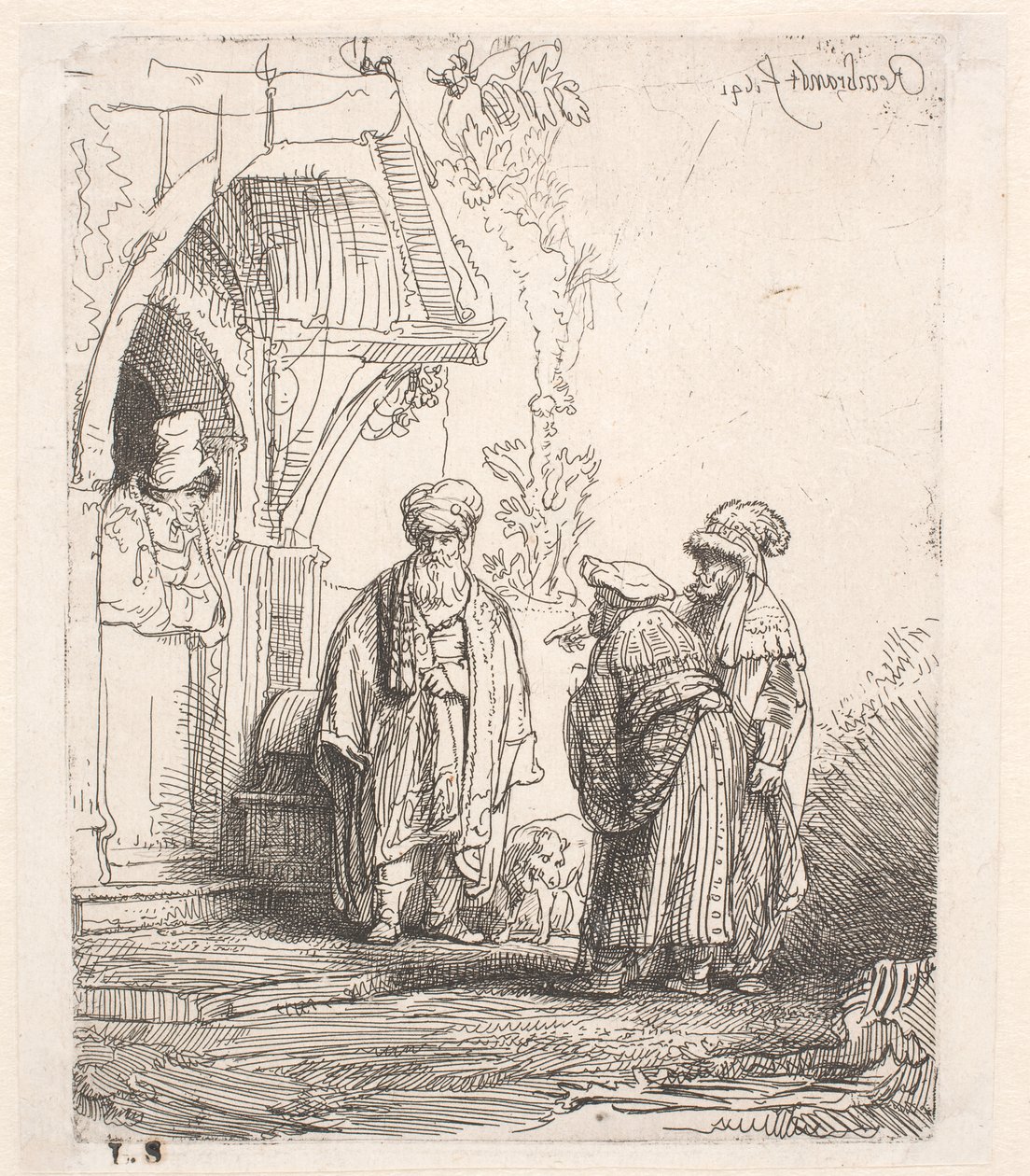 Jacó e Labão () de Rembrandt van Rijn