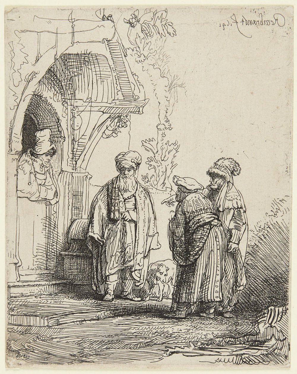 Jacó e Labão de Rembrandt van Rijn