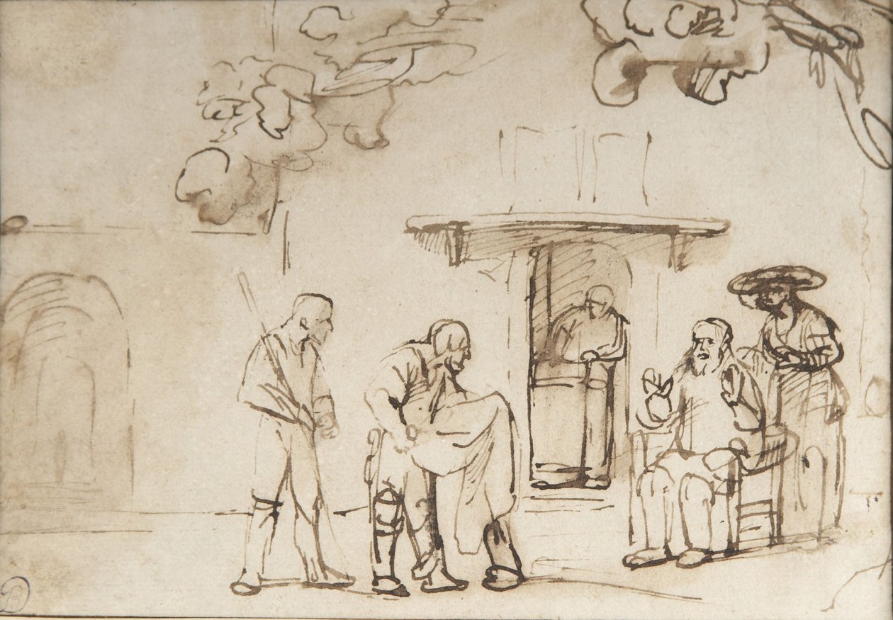 Apresentação do casaco manchado de sangue de José a Jacob de Rembrandt van Rijn