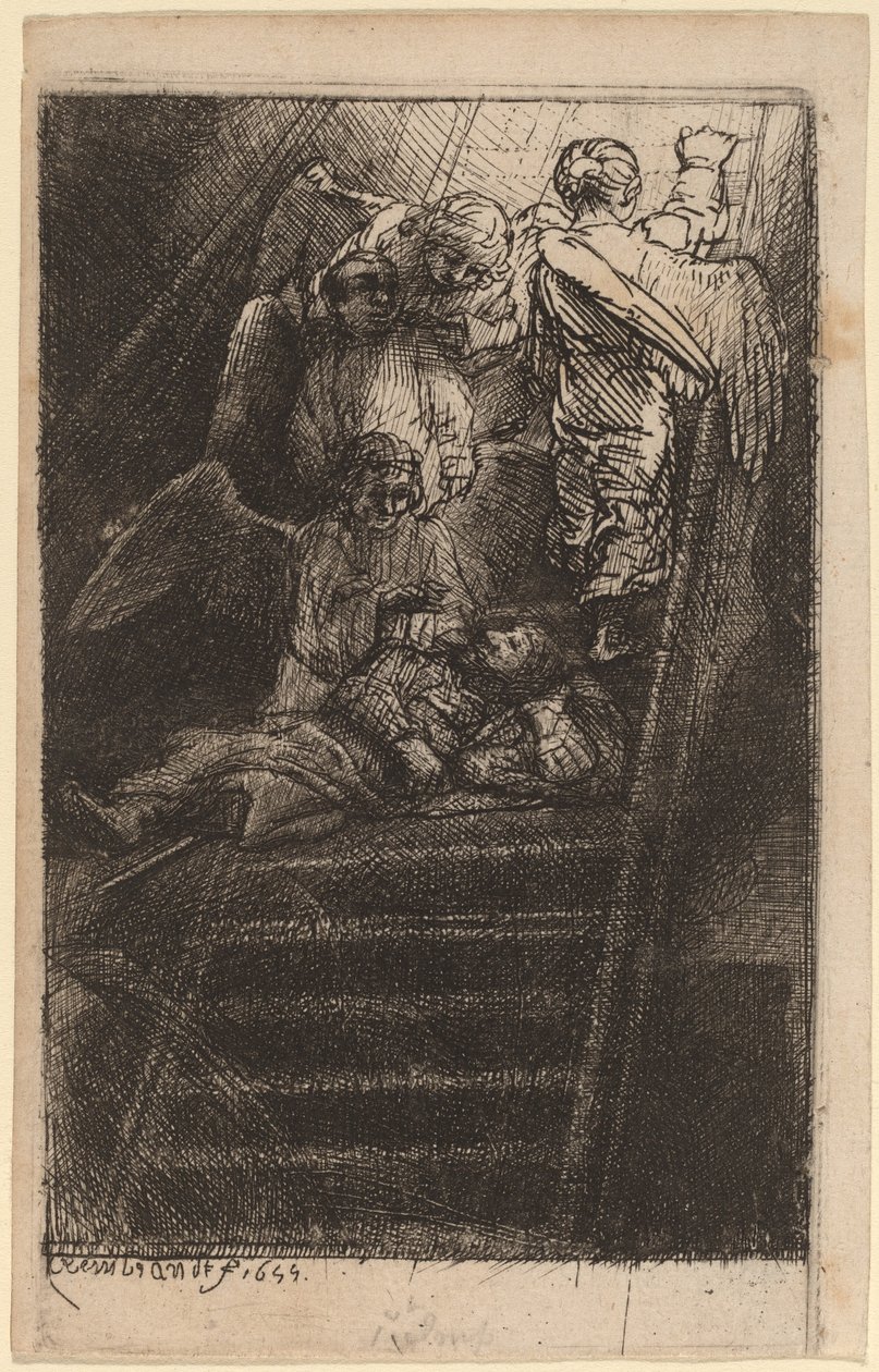Escada de Jacob de Rembrandt van Rijn