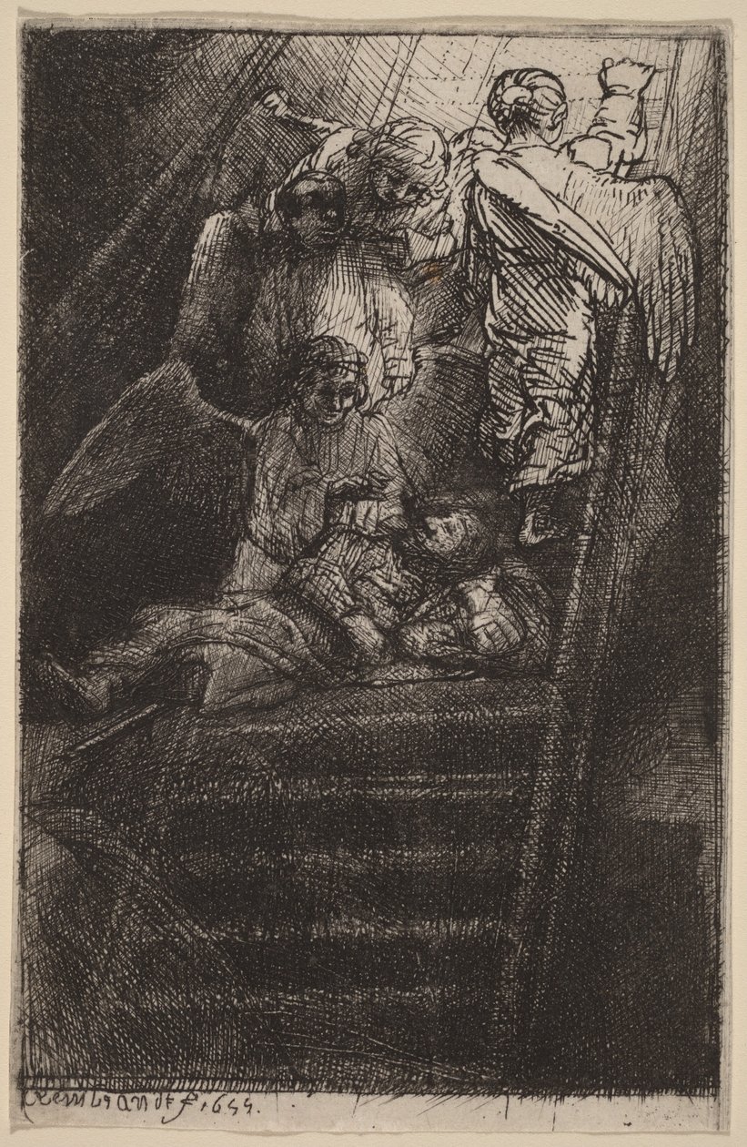 A Escada de Jacob de Rembrandt van Rijn
