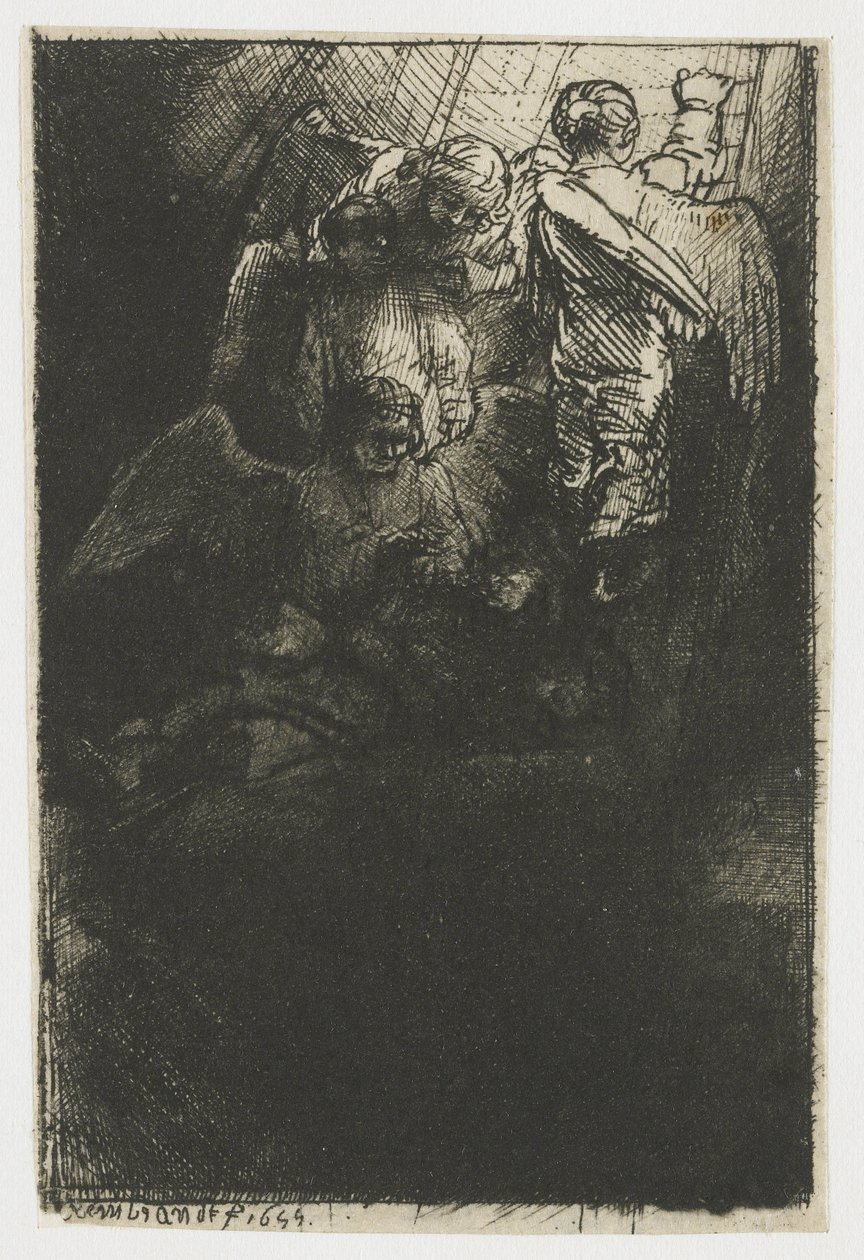 escada de Jacob de Rembrandt van Rijn