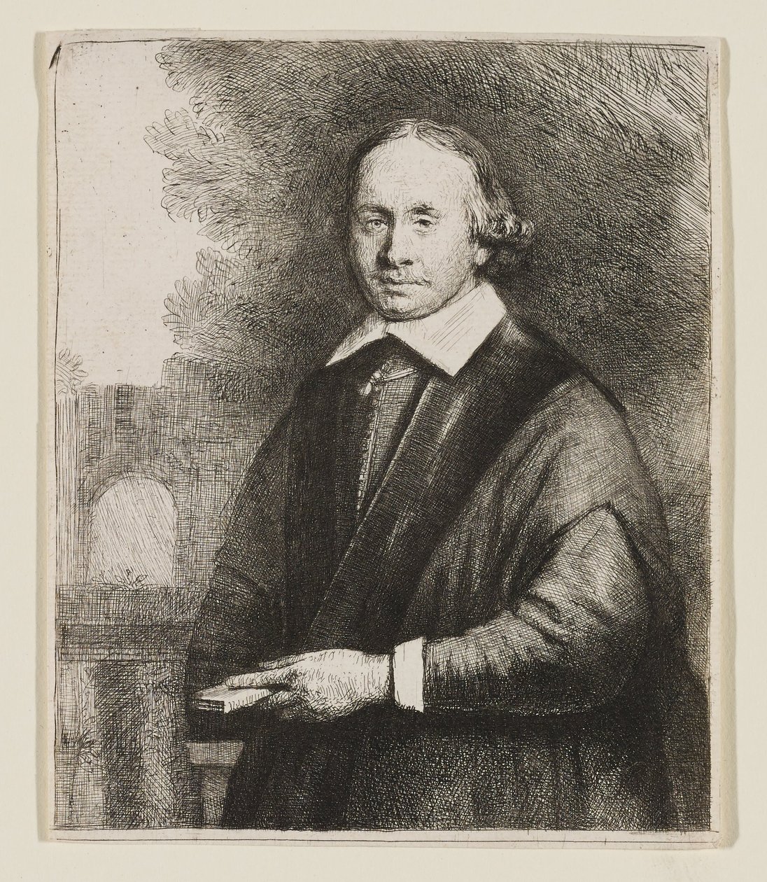Jan Antonides Von Der Linden, Professor de Medicina de Rembrandt van Rijn