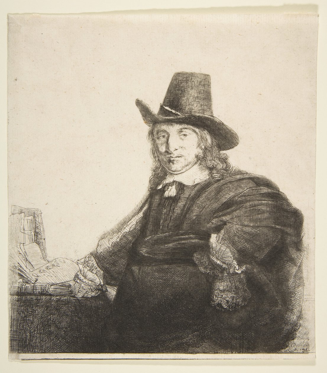 Jan Asselijn, pintor Krabbetje, C. 1646. de Rembrandt van Rijn