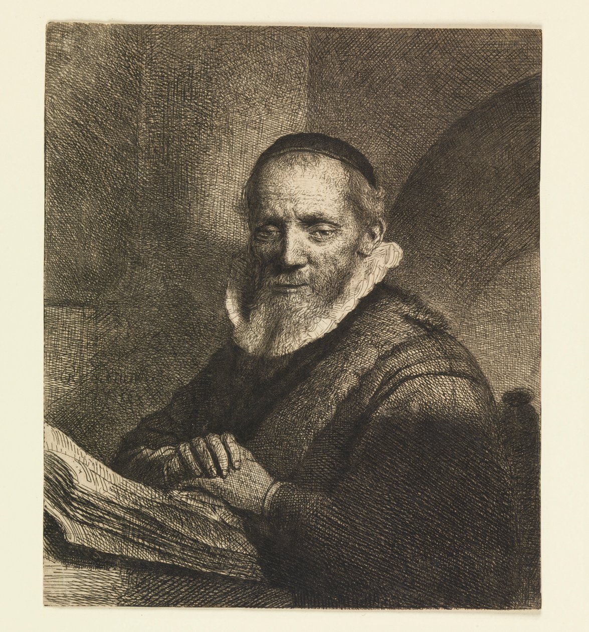 Jan Cornelis Sylvius, Pregador de Rembrandt van Rijn