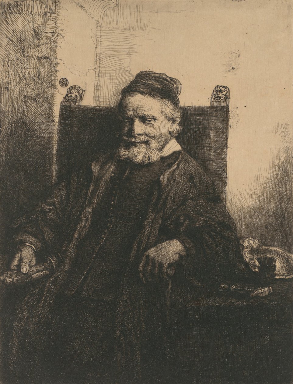 Jan Lutma, 1656., 1656. de Rembrandt van Rijn