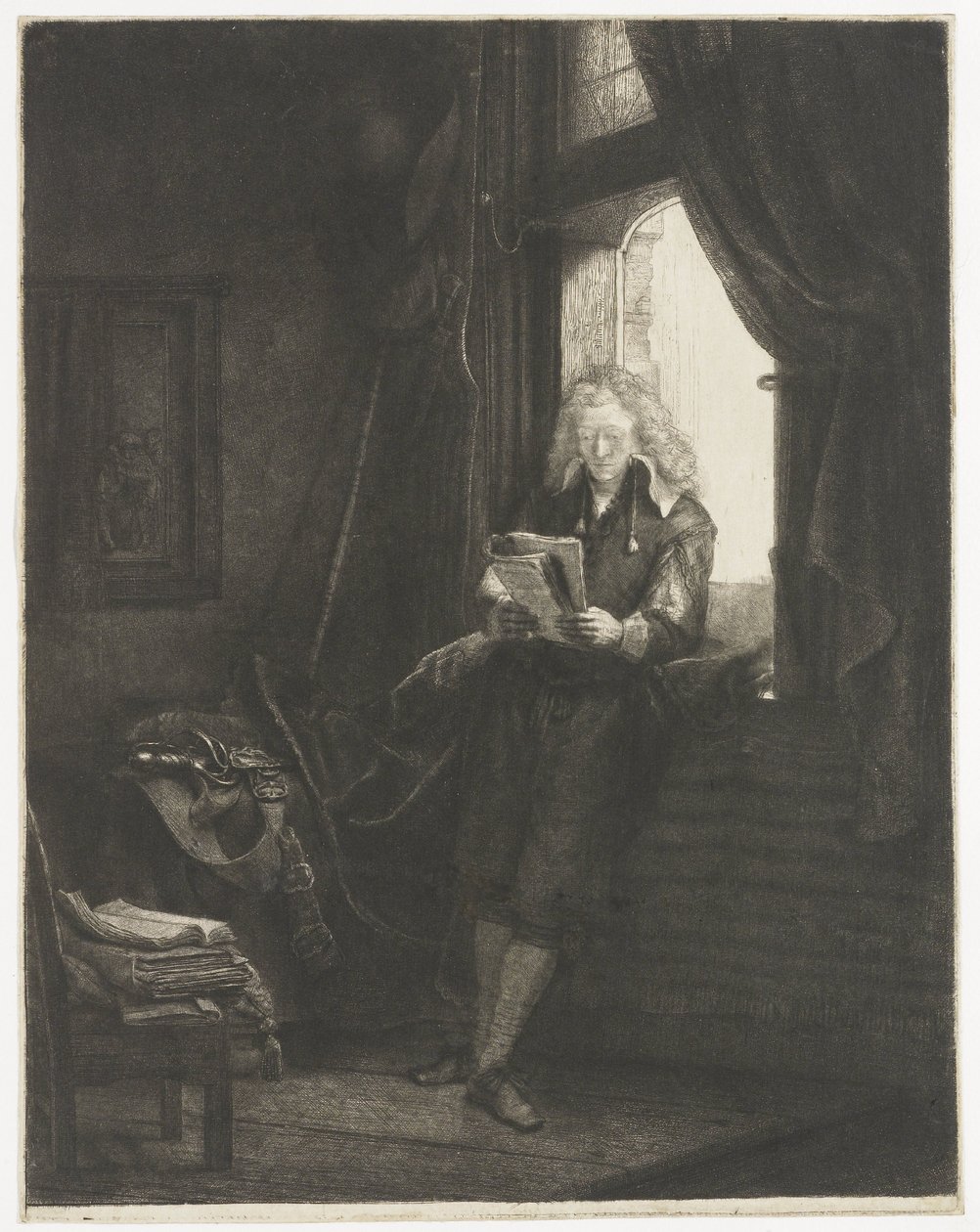 Jan Six de Rembrandt van Rijn