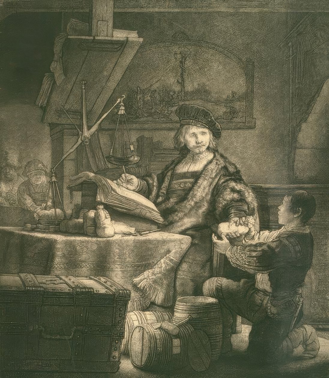 Jan Uijtenbogaert, chamado de Goldwäger de Rembrandt van Rijn