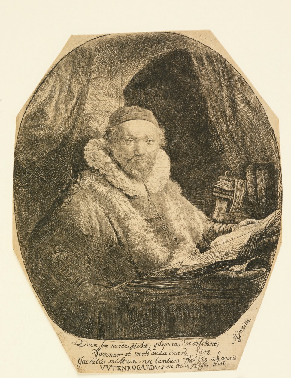 Jan Uytenbogaert, Pregador de Rembrandt van Rijn