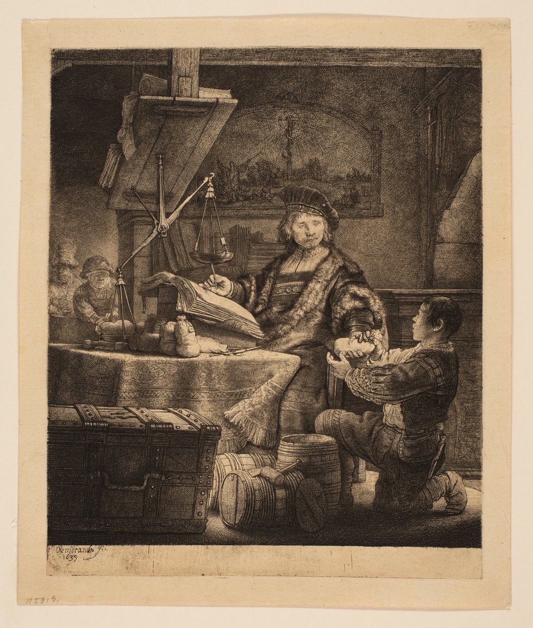 Jan Uytenbogaert, Receptor-Geral ("O Peso-Ouro") de Rembrandt van Rijn