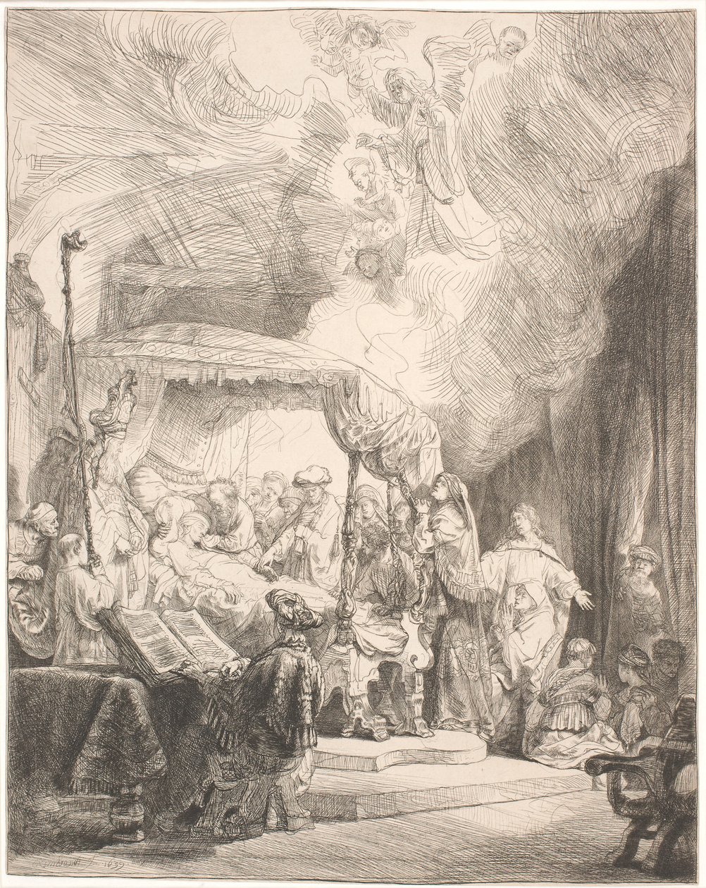 Morte da Virgem Maria de Rembrandt van Rijn