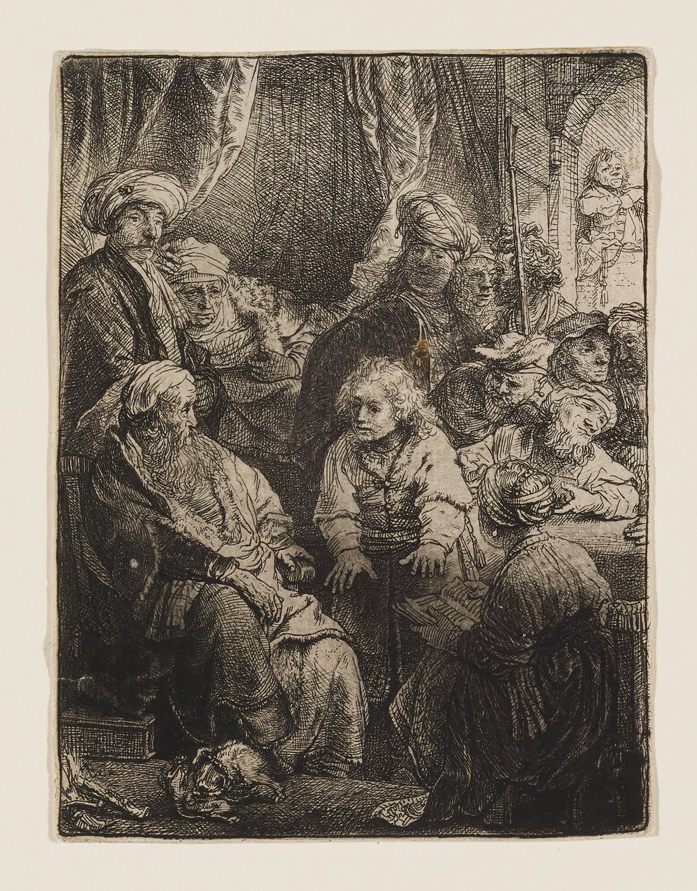 José a contar os seus sonhos de Rembrandt van Rijn