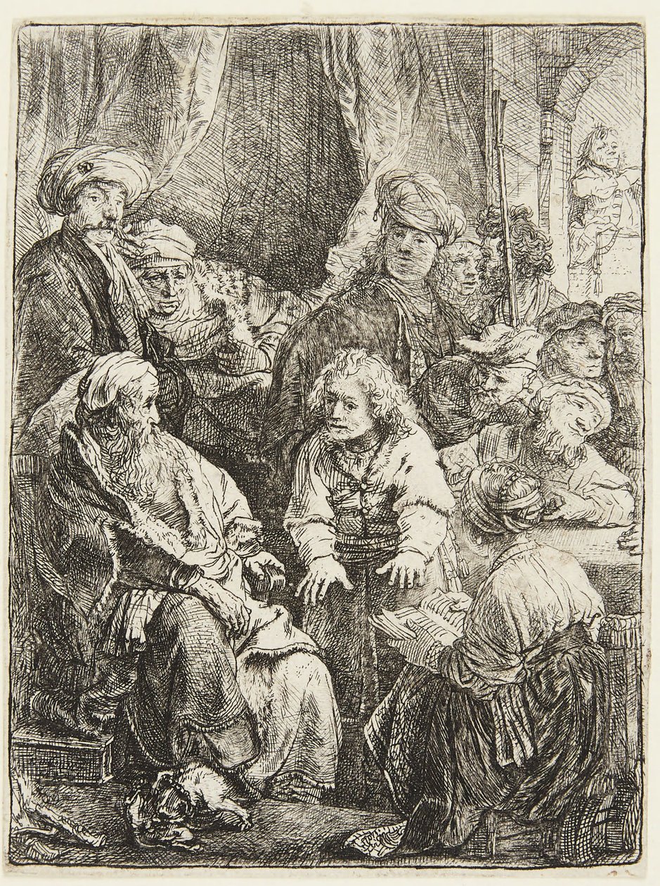 José a contar o seu sonho de Rembrandt van Rijn