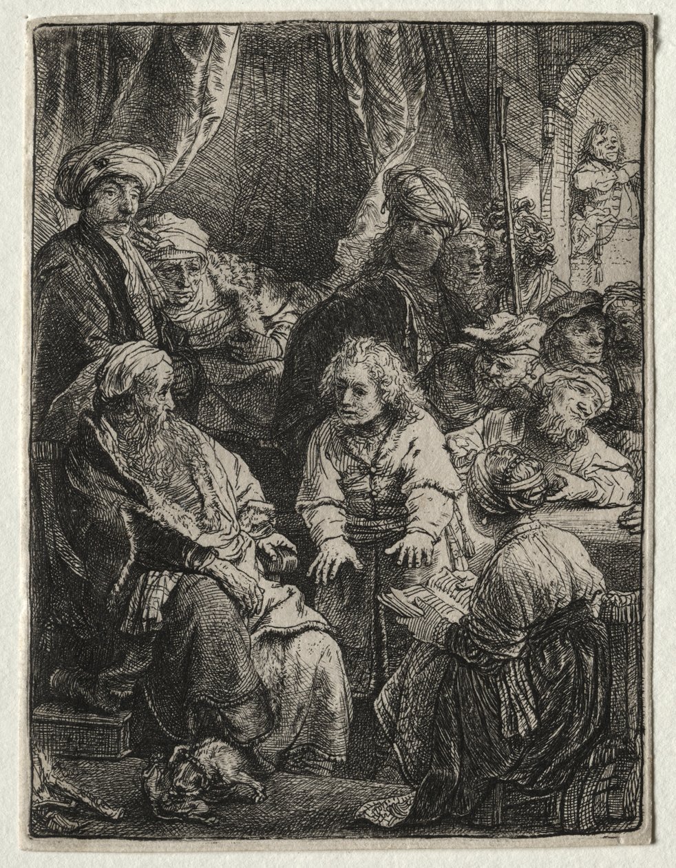 José contando seus sonhos de Rembrandt van Rijn