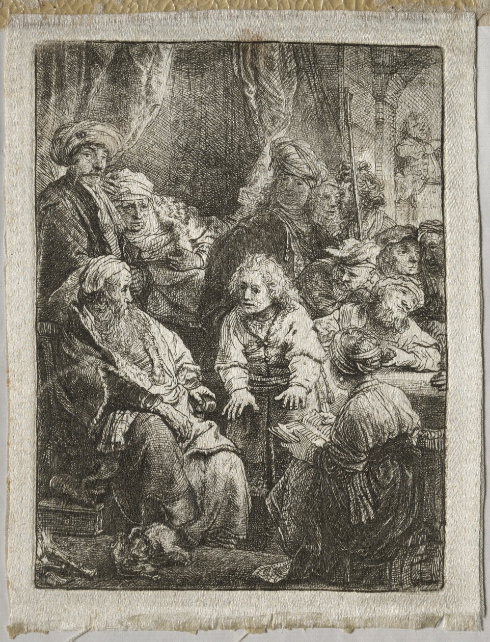 José contando seus sonhos de Rembrandt van Rijn