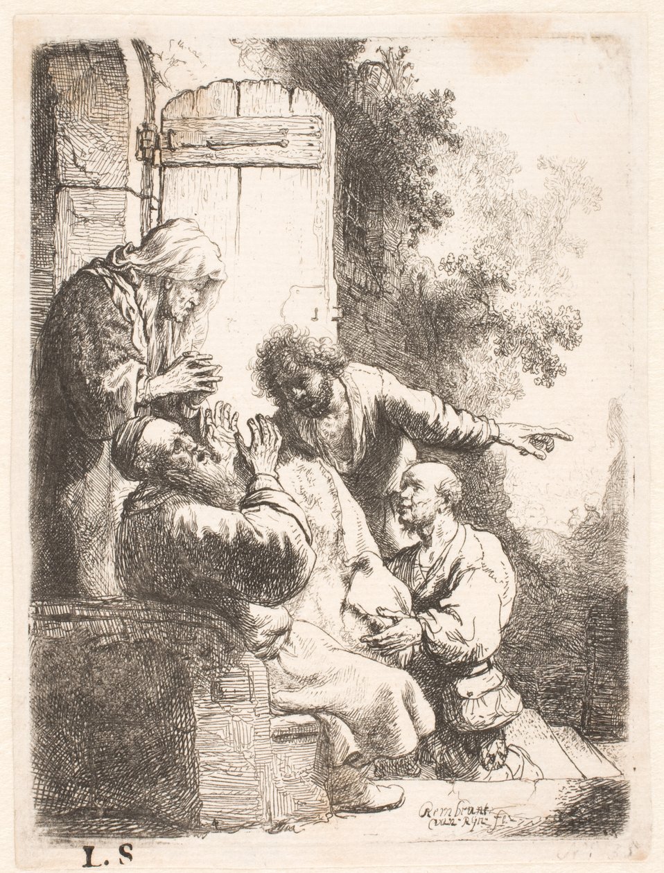O casaco de José foi levado a Jacob de Rembrandt van Rijn