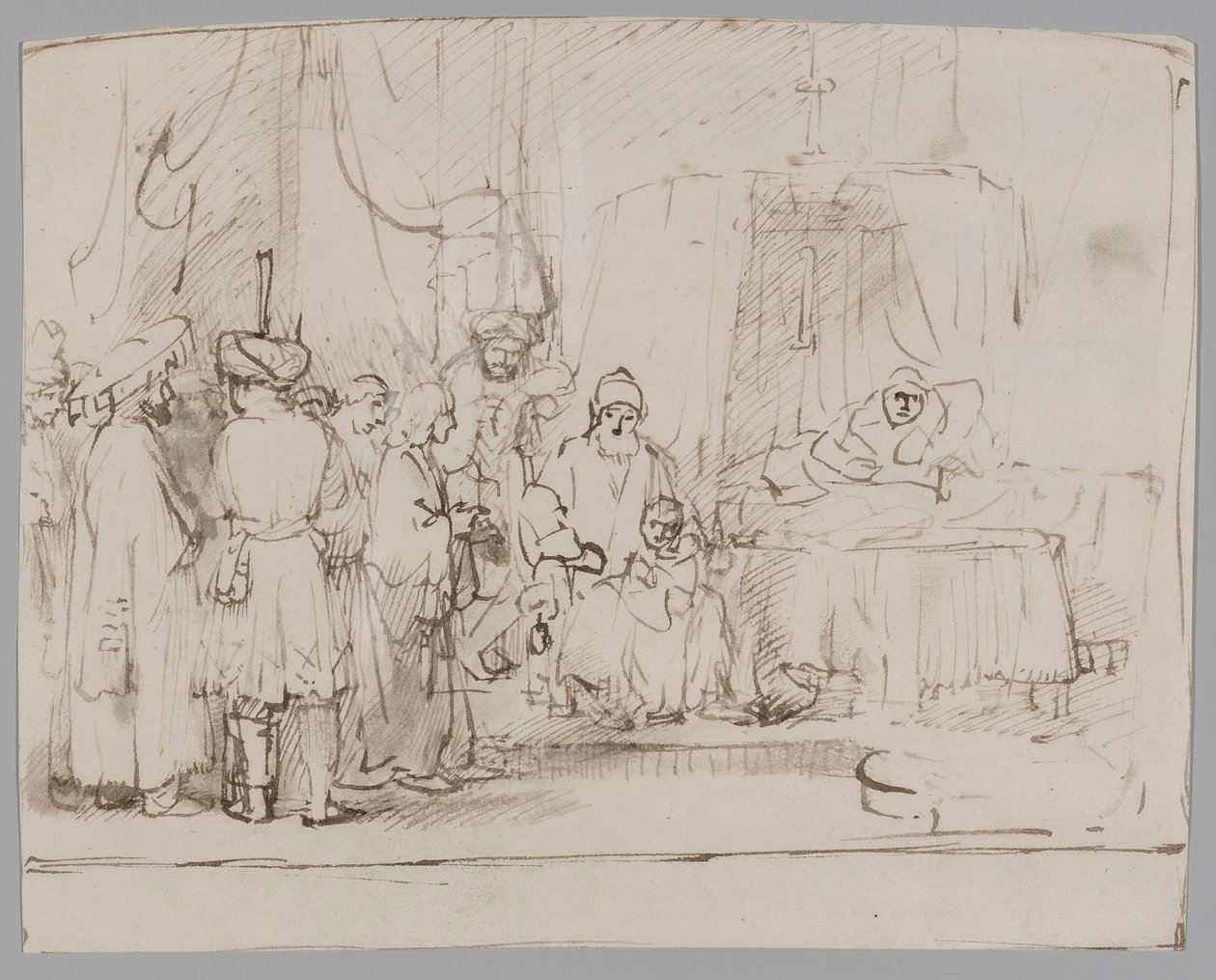 José conta os seus sonhos aos pais e aos irmãos de Rembrandt van Rijn