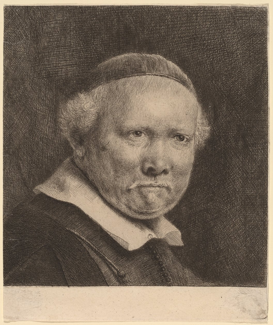 Lieven Willemsz van Coppenol: o prato maior de Rembrandt van Rijn