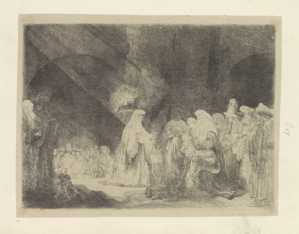 Loflied van Simeon
Colecção de oitenta e cinco estampas originais (título da série) de Rembrandt van Rijn