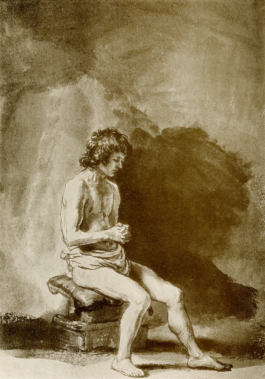 Macho nu de Rembrandt van Rijn