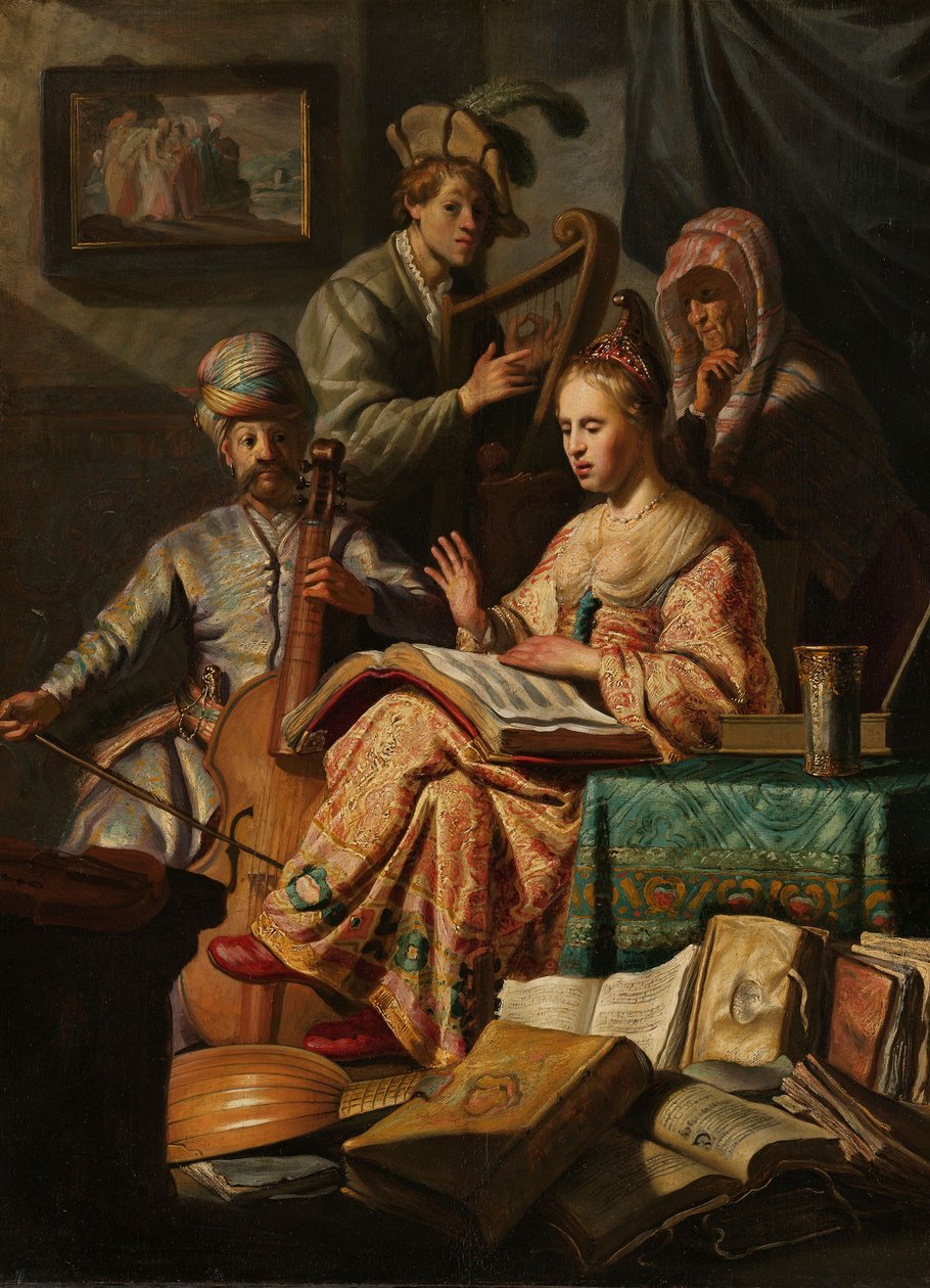 Companhia Musical, 1626 de Rembrandt van Rijn
