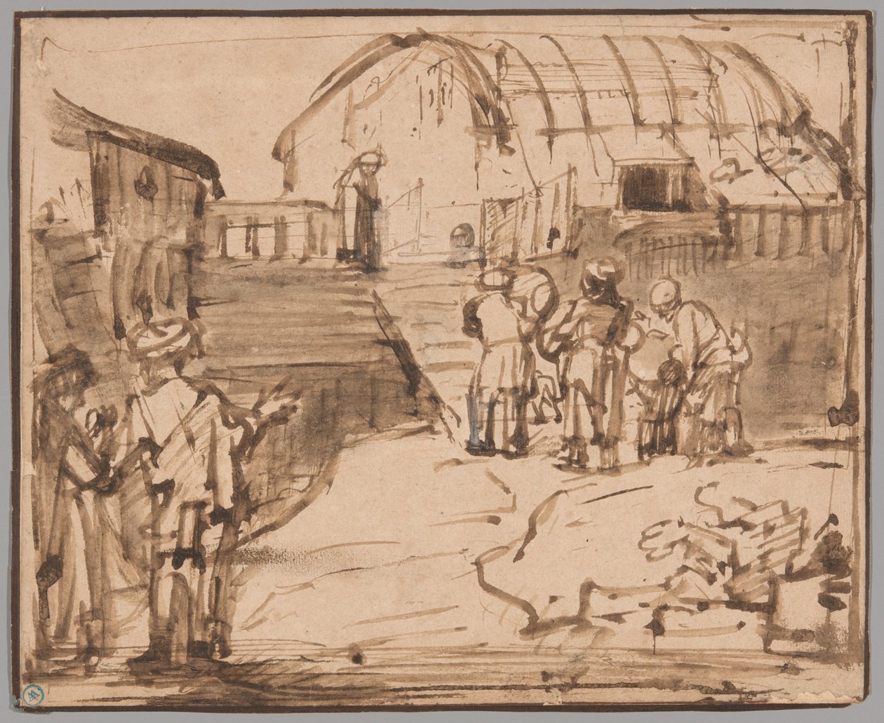 A Arca de Noé de Rembrandt van Rijn