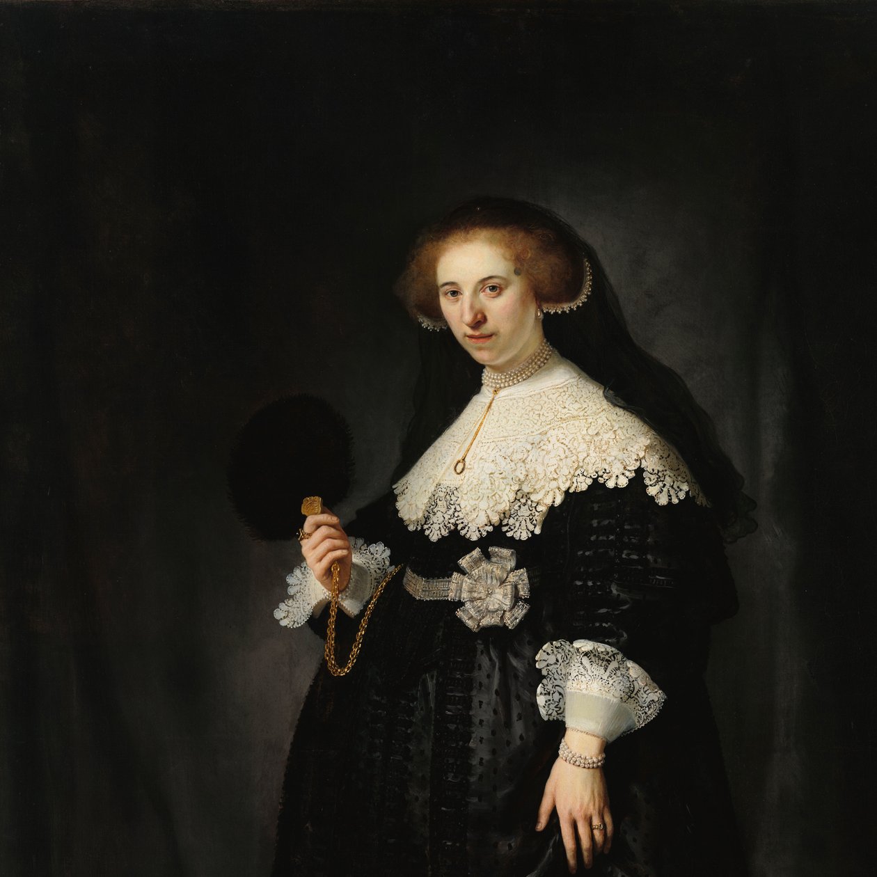 Oopjen Coppit
Retrato de Oopjen Coppit de Rembrandt van Rijn