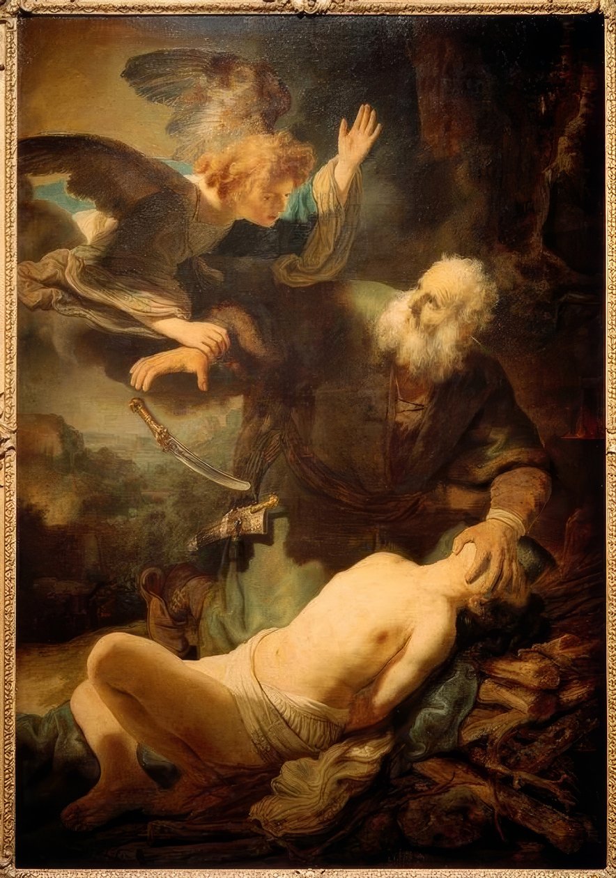 Opferung Isaaks de Rembrandt van Rijn