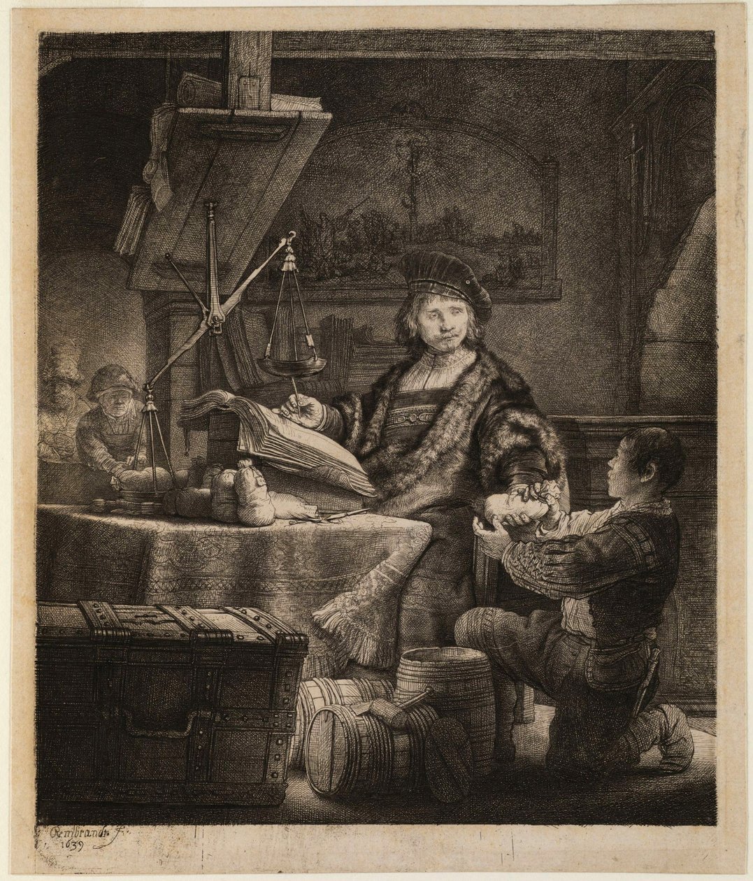 "Portrait du peseur d