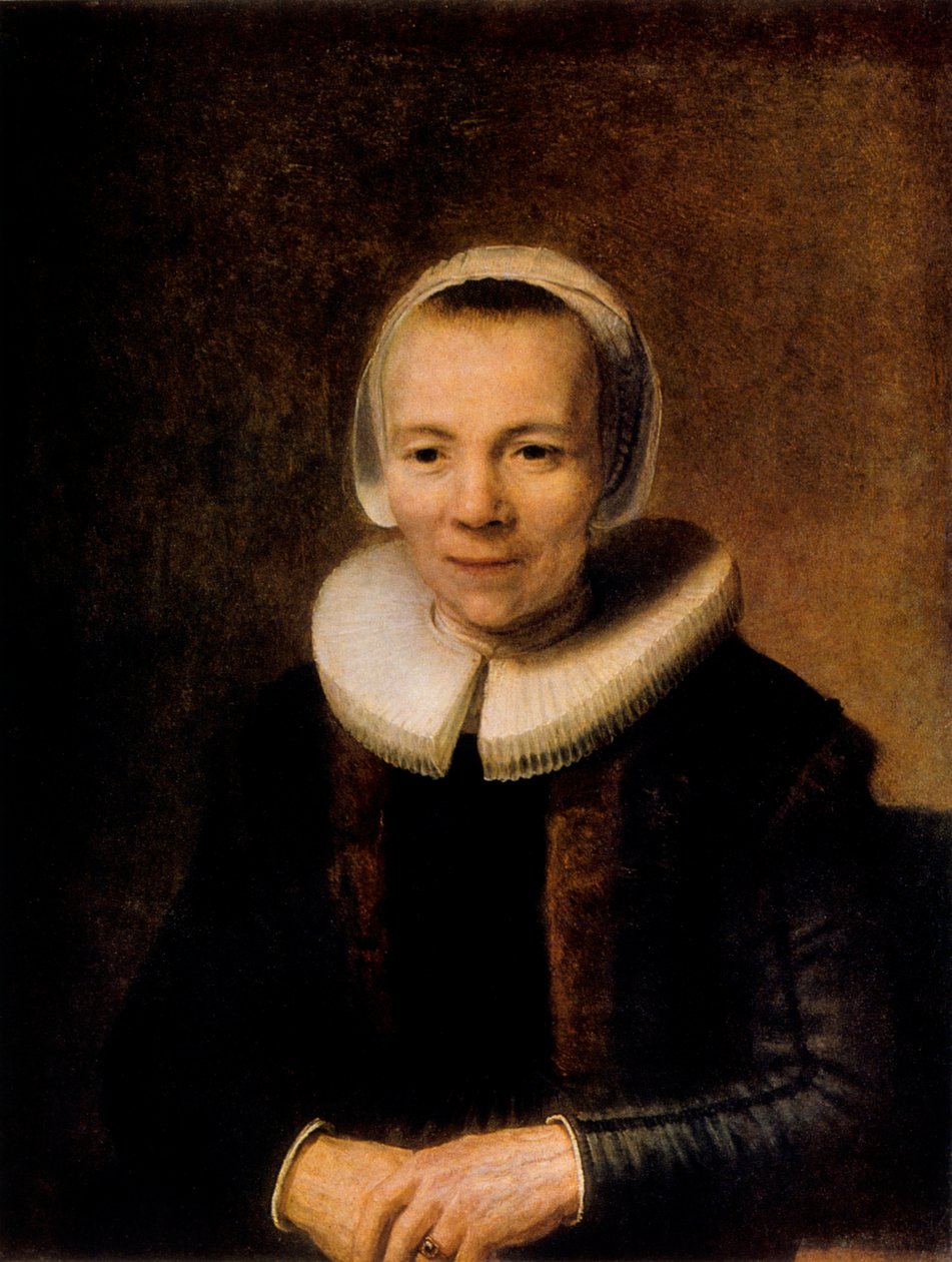 Retrato de Baertje Martens, 1649 de Rembrandt van Rijn