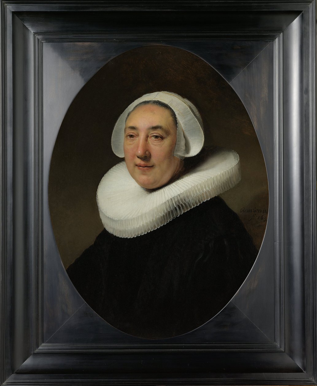 Retrato de Haesje Jacobsdr van Cleyburg, 1634 de Rembrandt van Rijn