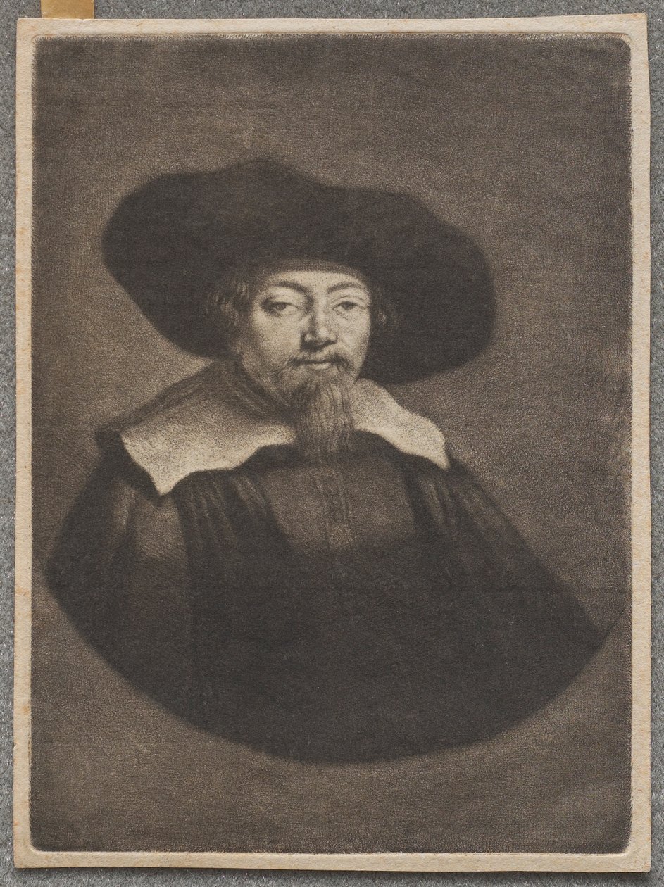 Retrato de Samuel Manasseh Ben Israel de Rembrandt van Rijn