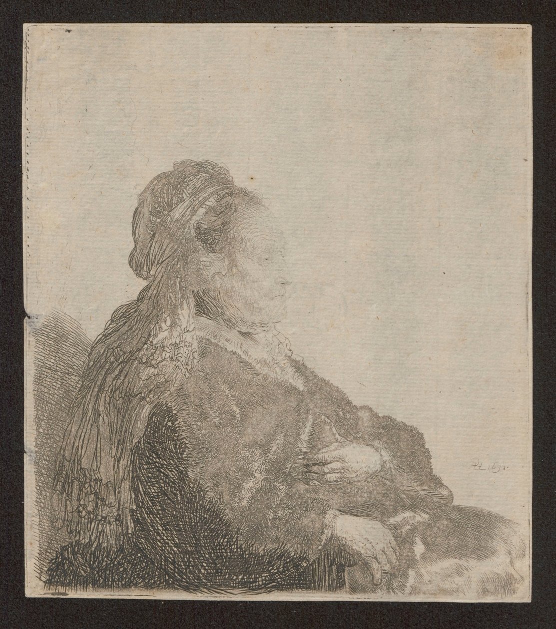 Retrato da mãe de Rembrandt van Rijn