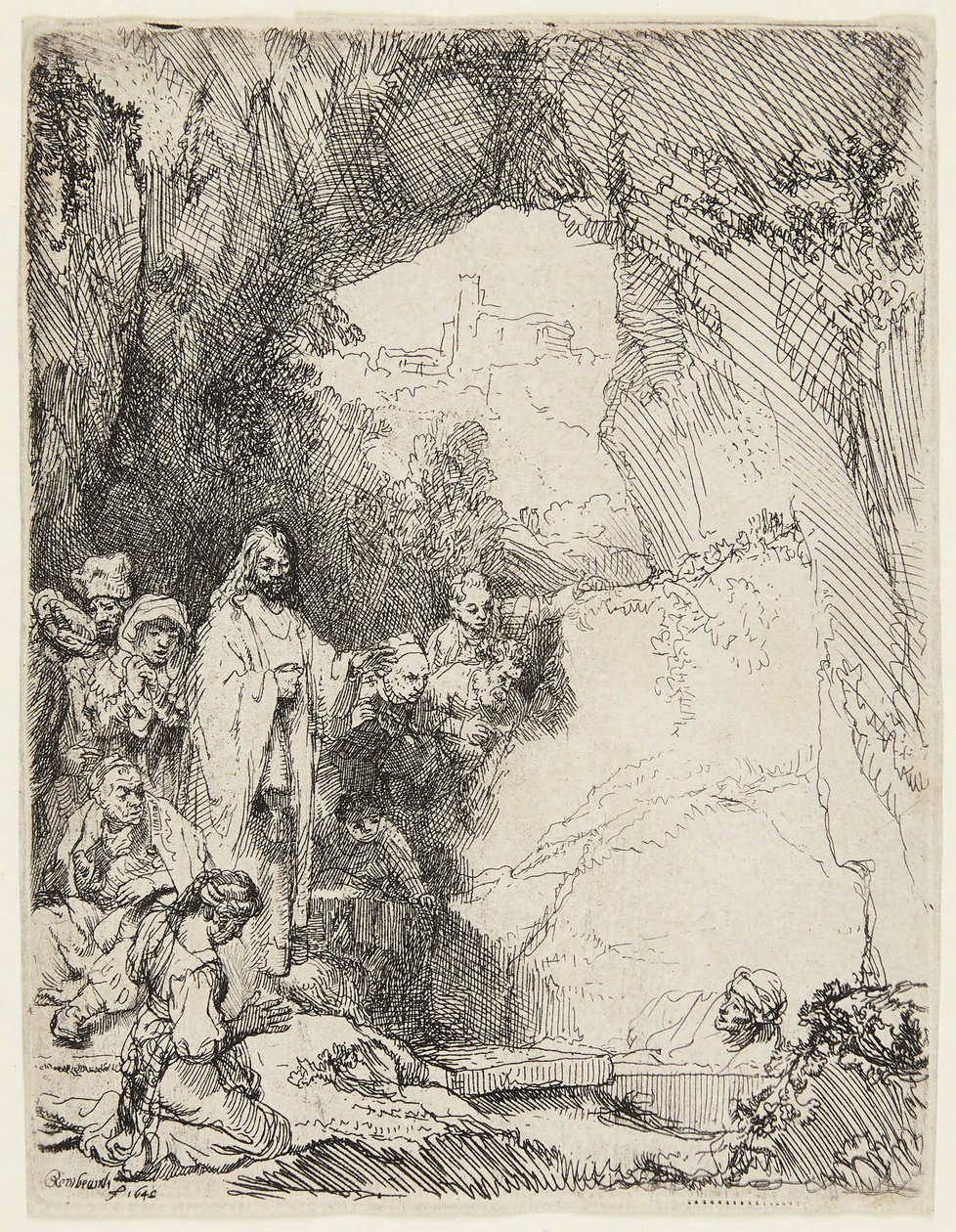 A ressurreição de Lázaro de Rembrandt van Rijn