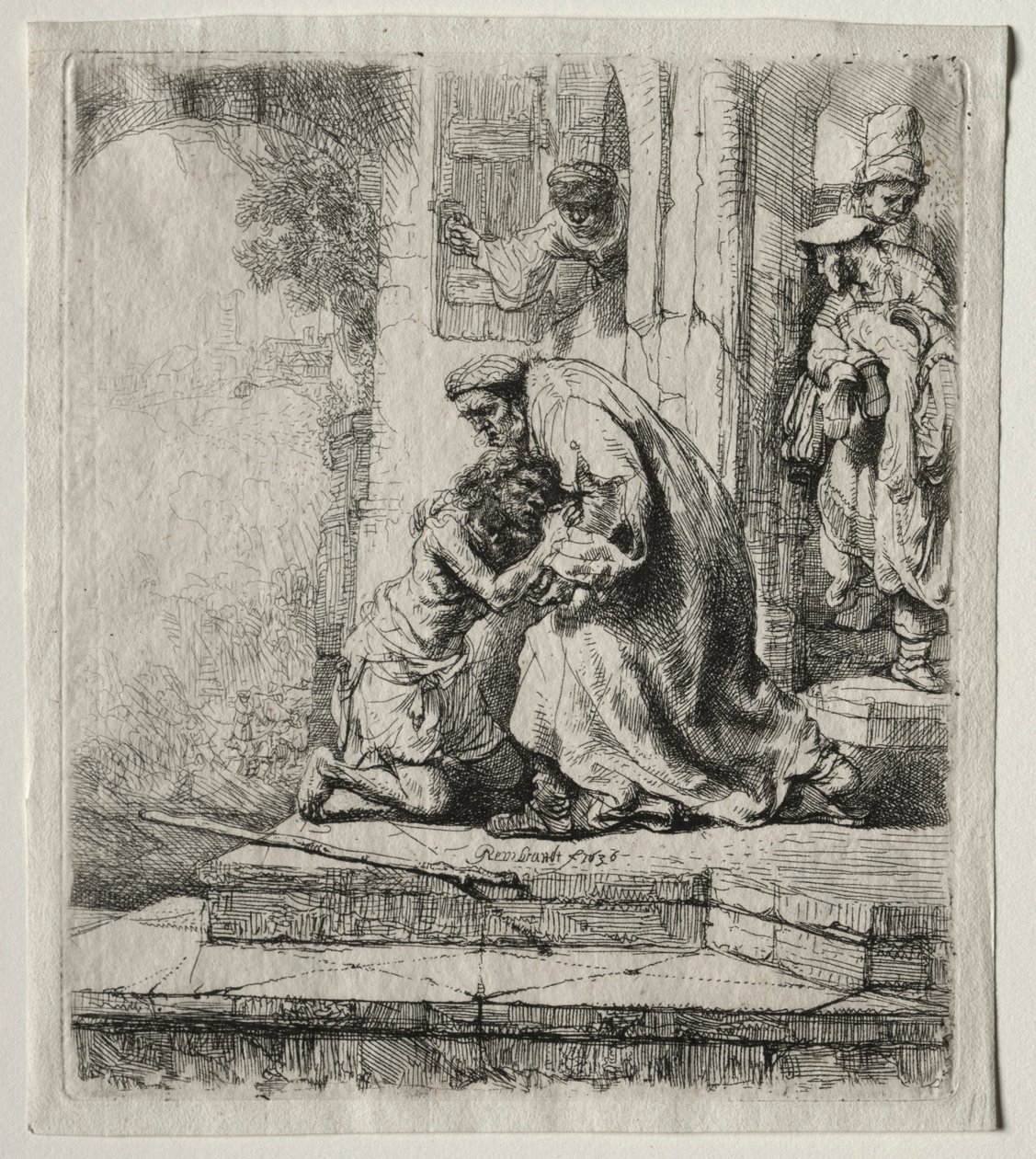 Retorno do Filho Pródigo, 1636. de Rembrandt van Rijn