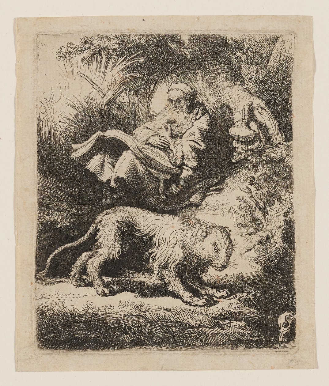 São Jerónimo a ler de Rembrandt van Rijn