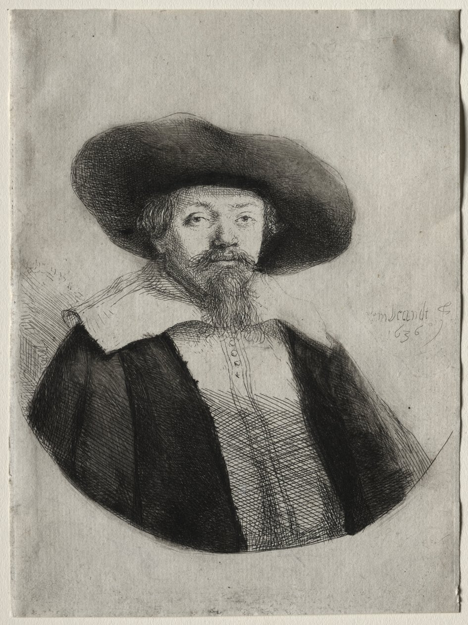 Samuel Manassés Ben Israel de Rembrandt van Rijn