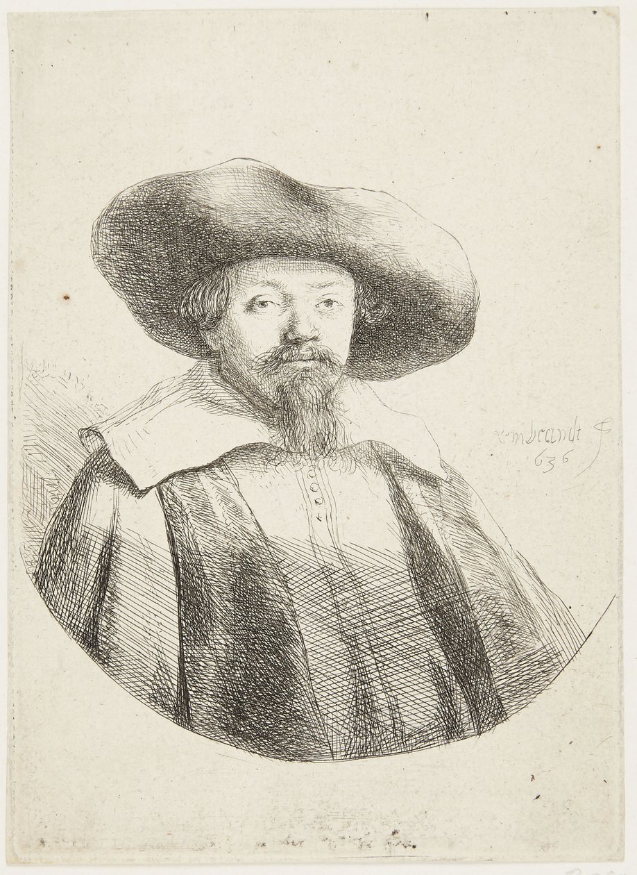 Samuel Manasseh Ben Israel de Rembrandt van Rijn