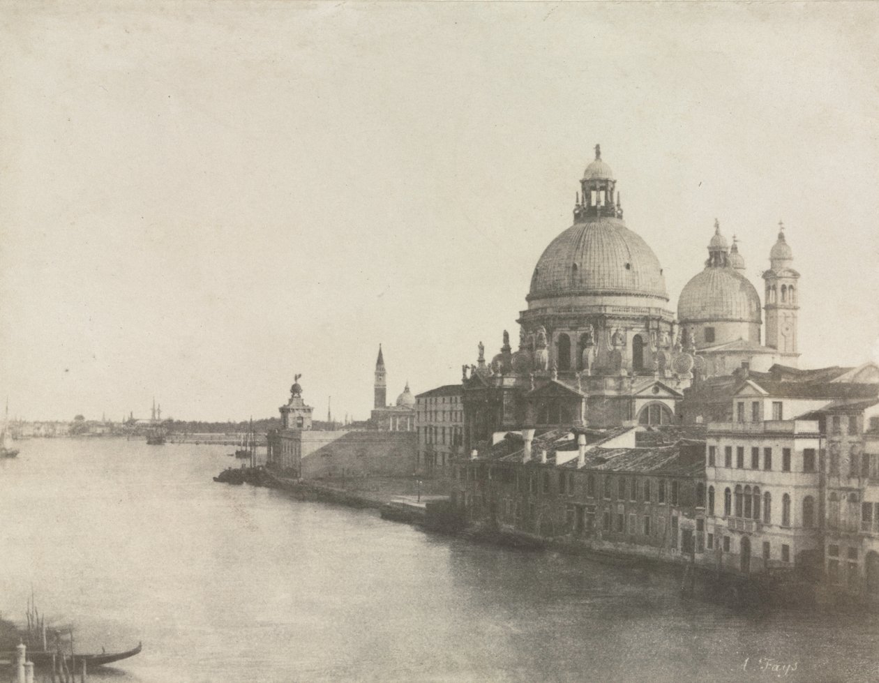 Santa Maria della Salute, vista do Grande Canal, Veneza de Rembrandt van Rijn