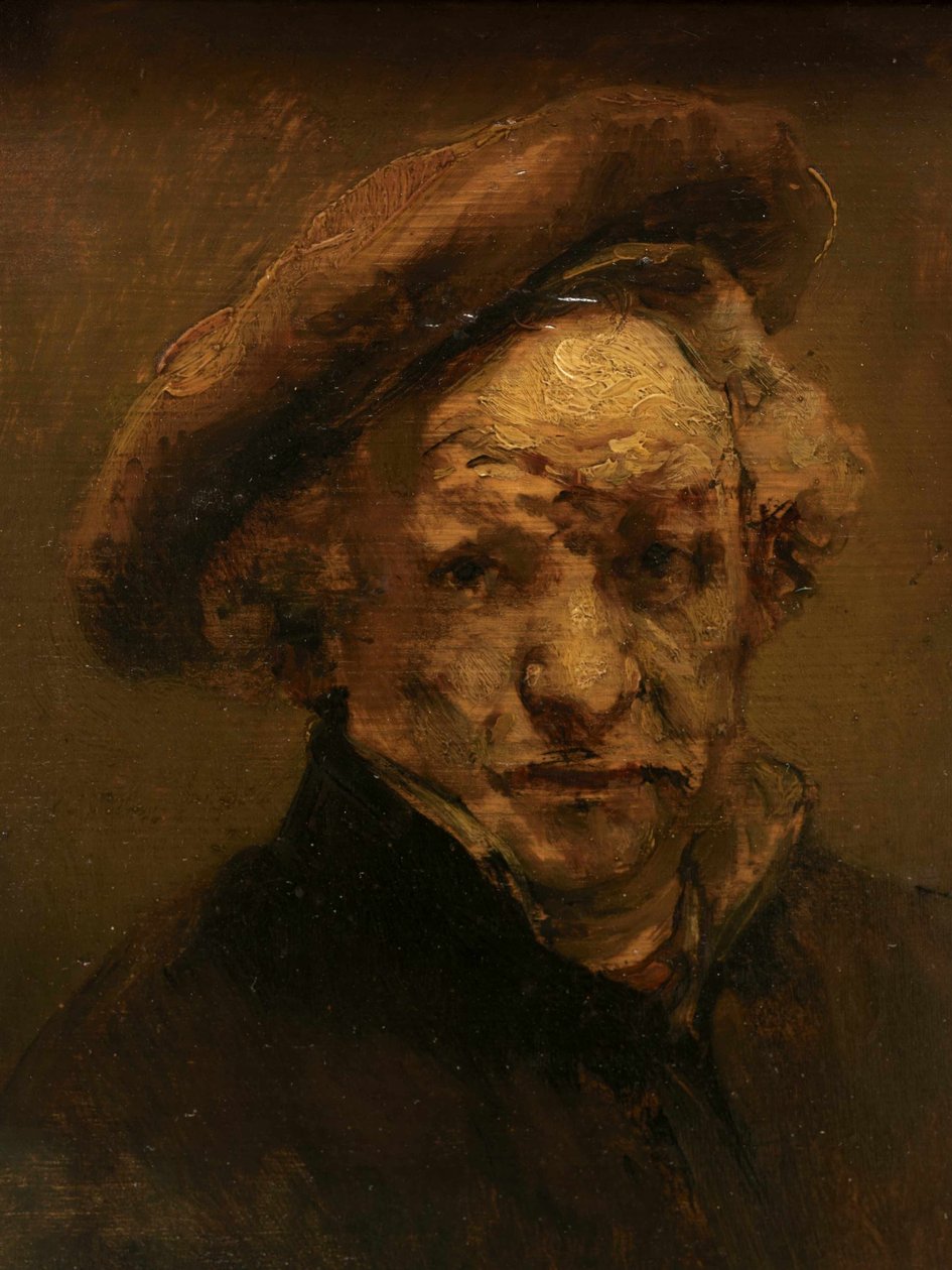 Auto-retrato, cerca de 1659. de Rembrandt van Rijn