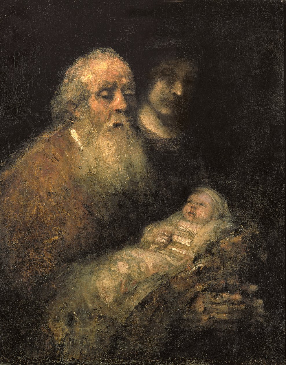 Simeão no Templo, 1669 de Rembrandt van Rijn