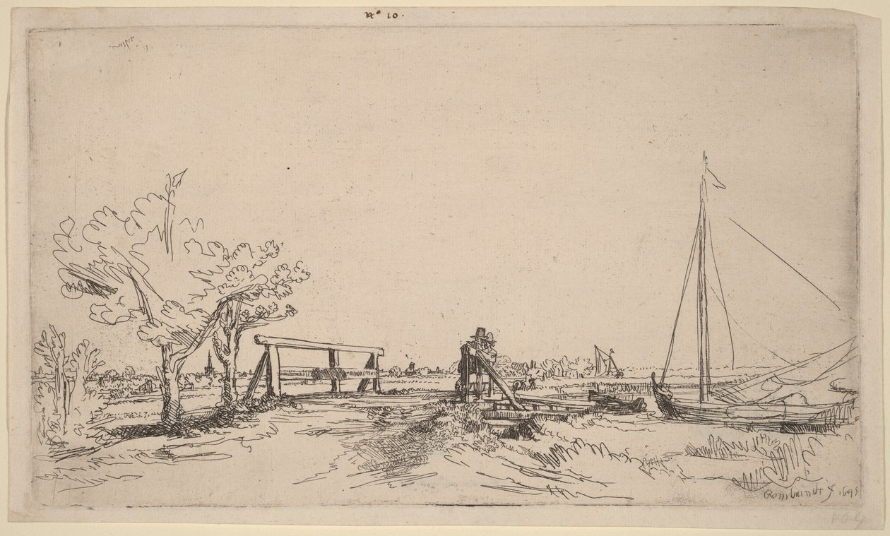 Ponte do Six de Rembrandt van Rijn