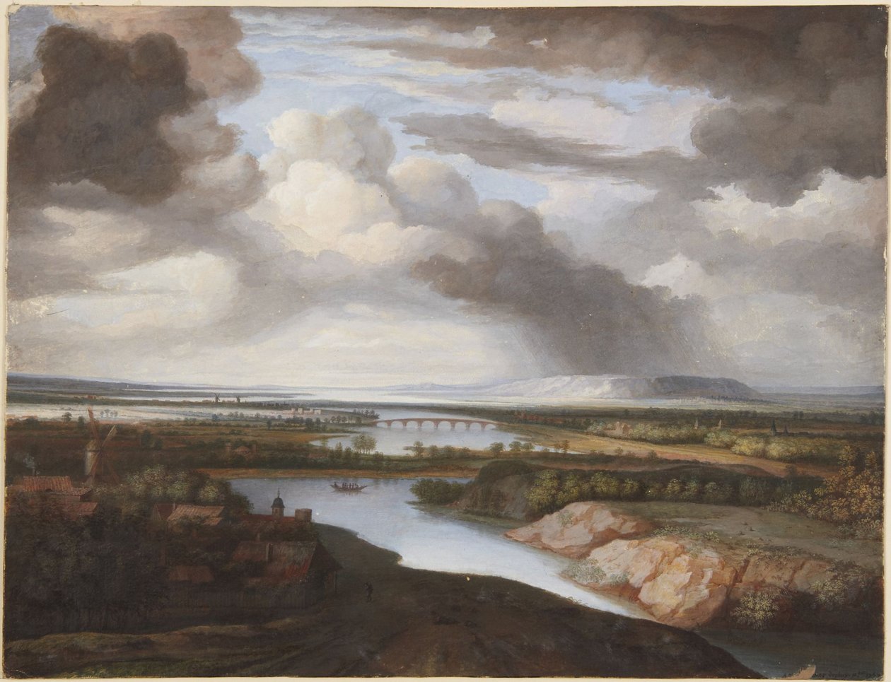 Estudo para «---- Orage» de Rembrandt van Rijn
