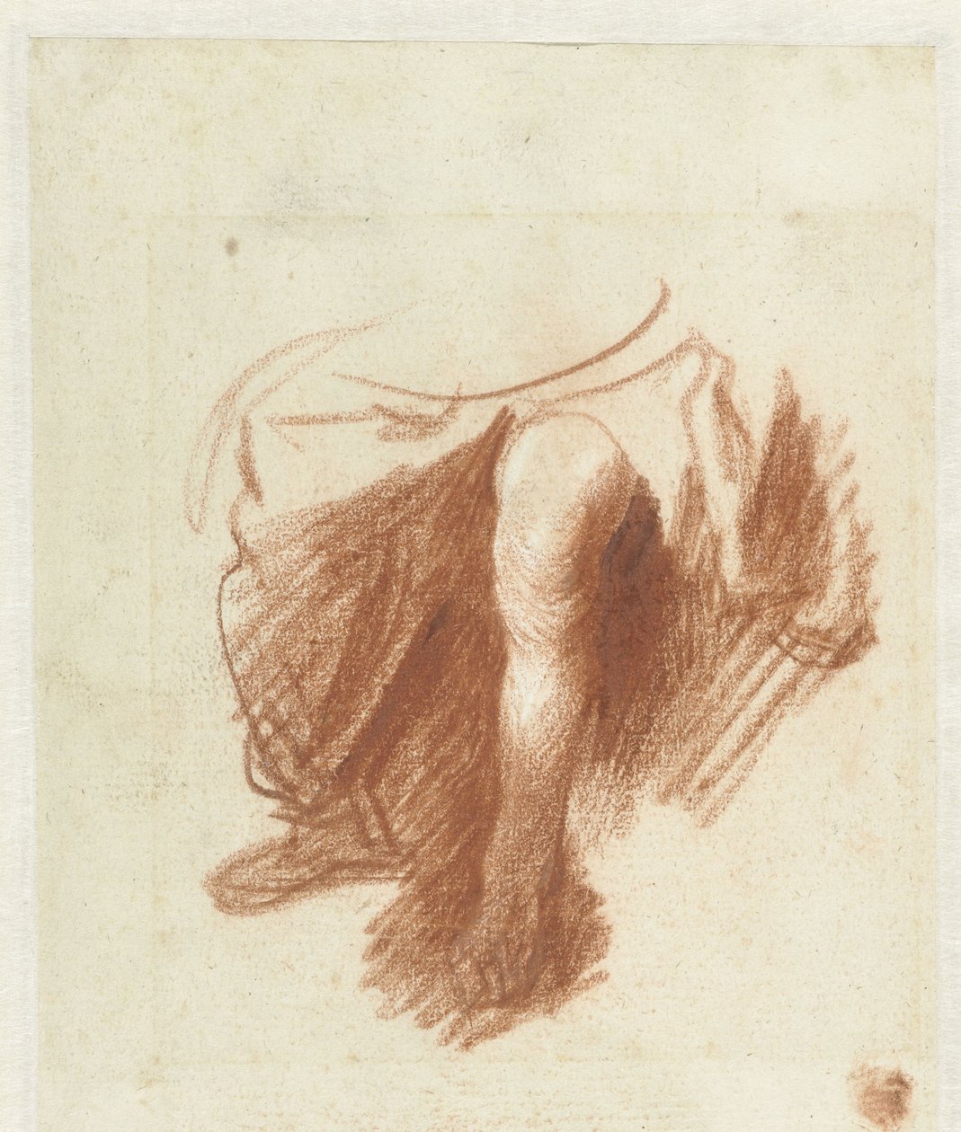 Estudo das Pernas de uma Mulher de Rembrandt van Rijn